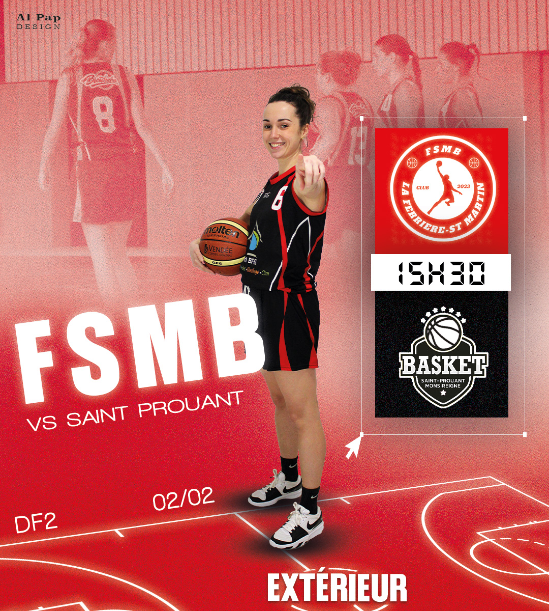 Visuel d'annonce de match au fsmb