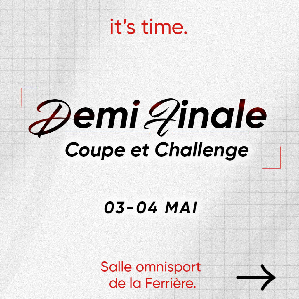 Visuel annonçant les matchs de coupe
