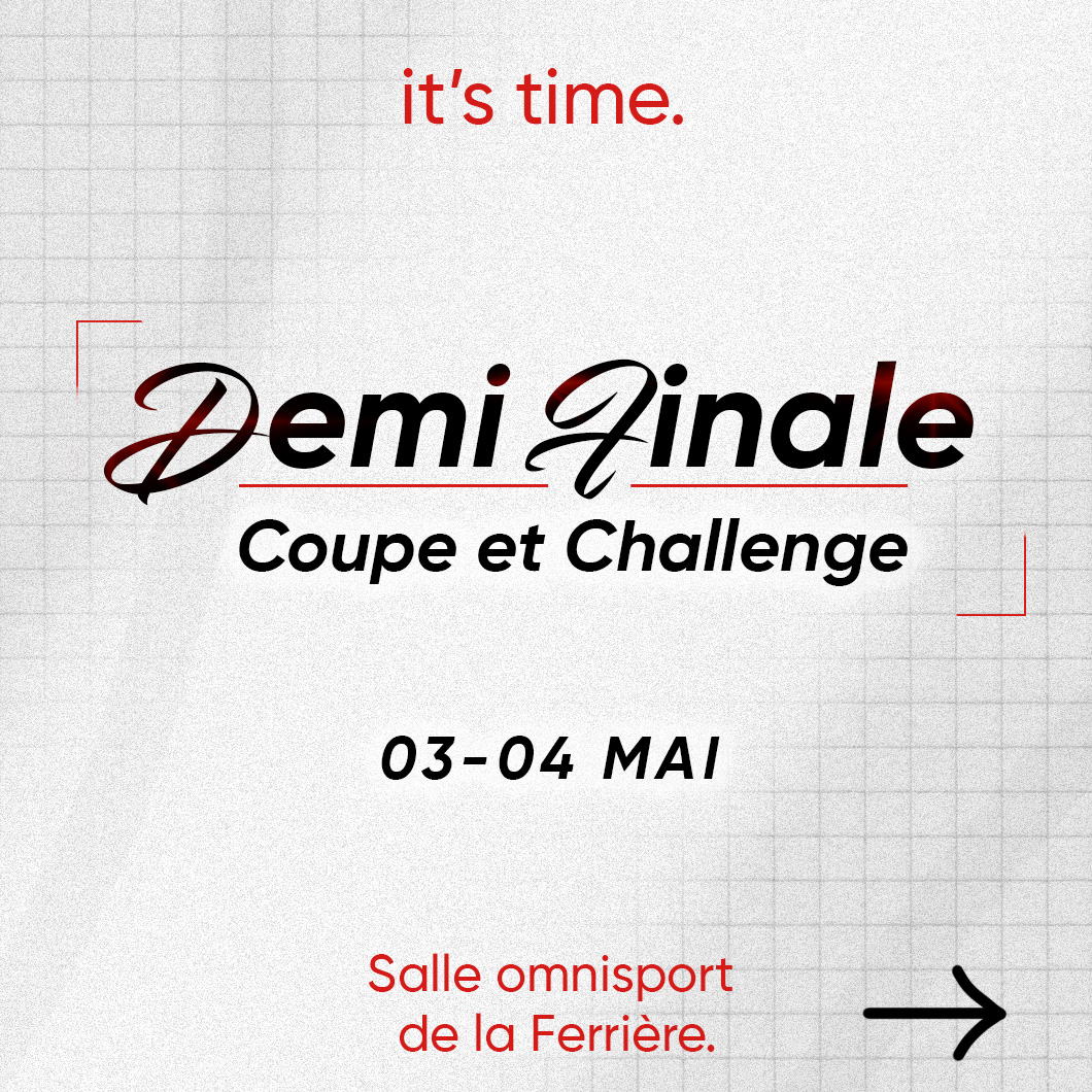 Visuel annonçant les matchs de coupe