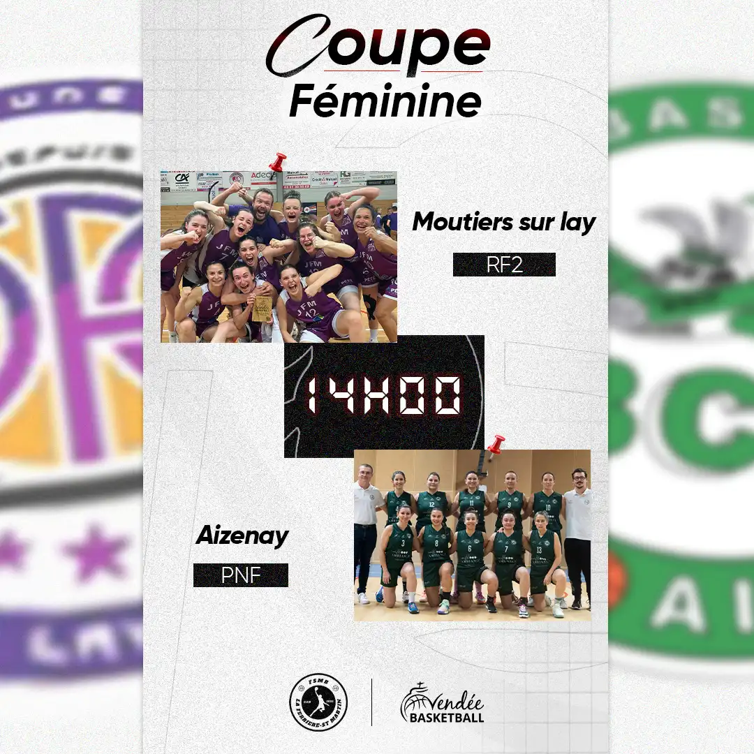 Visuel qui annonce le match