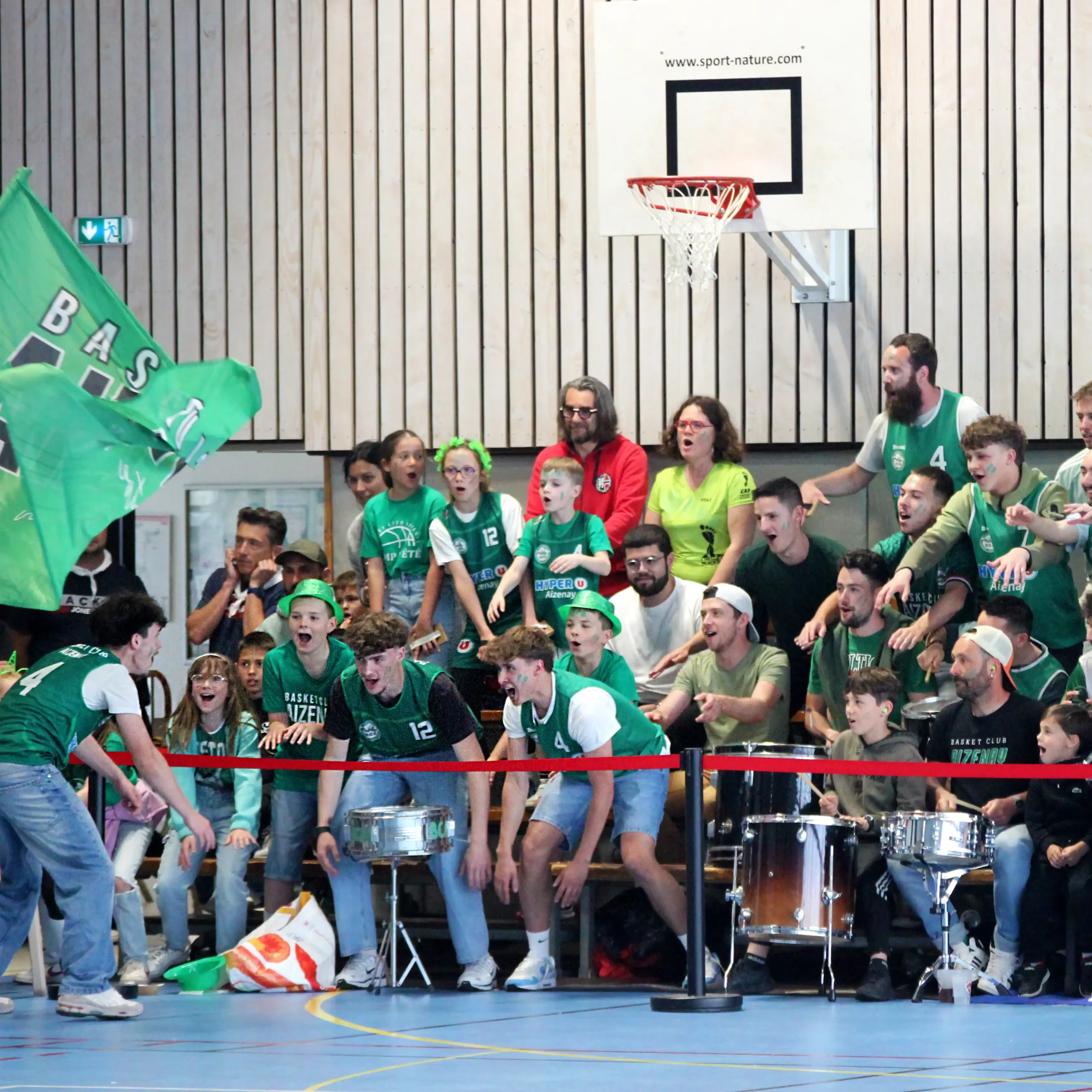 Photos du public du club de basketball d'Aizenay