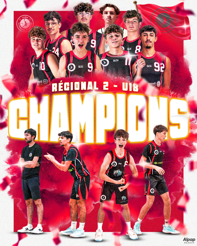 Les U18 sont champions de R2